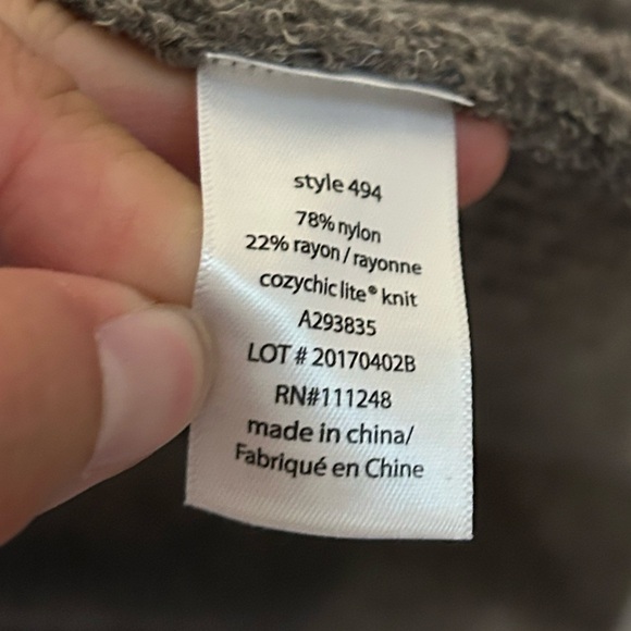 Barefoot Dreams CozyChic Lite Montecito Cardigan - XL - Picture 9 of 11